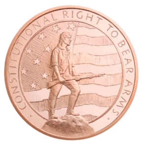 2 oz Copper Round &ndash; Random Design